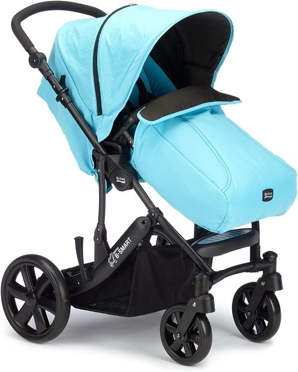 Passeggino All Terrain B-SMART 4 Blue Atoll con copribimbo incluso