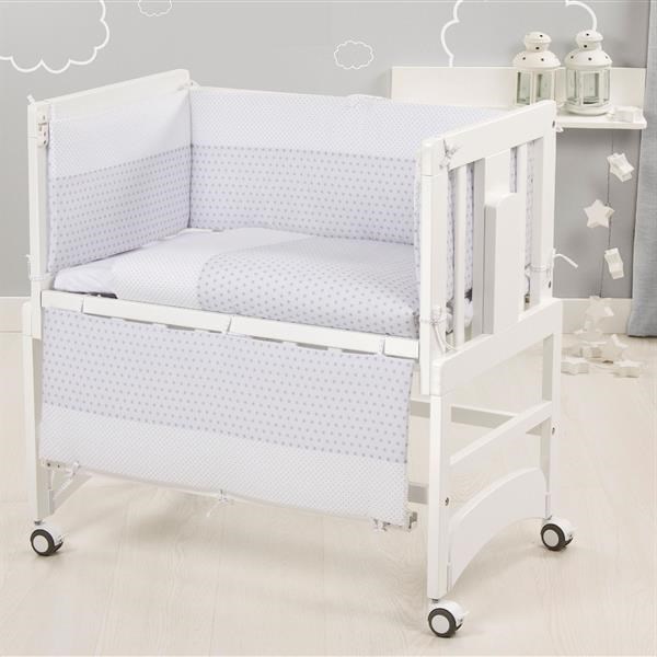 Culla ALLEGRA 5 in 1 di Bolin Bolon - STELLE GREY