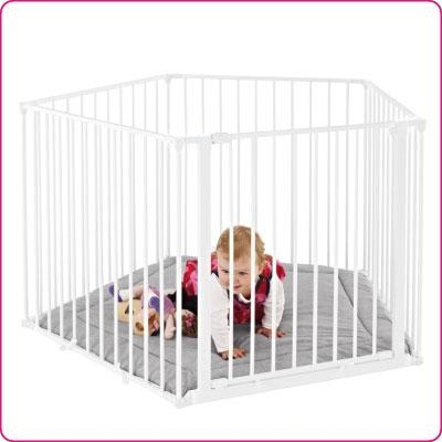 Baby Dan 67114-10400-130 Recinto Park a Kid 5 Materasso Incluso Bianco 